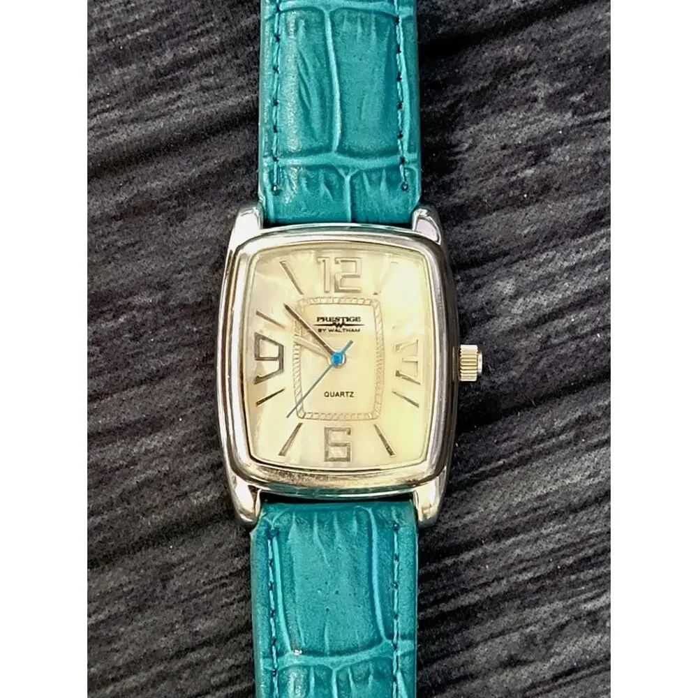 Vintage Retro Waltham Prestige Unisex‎ Mother Of Pearl Watch